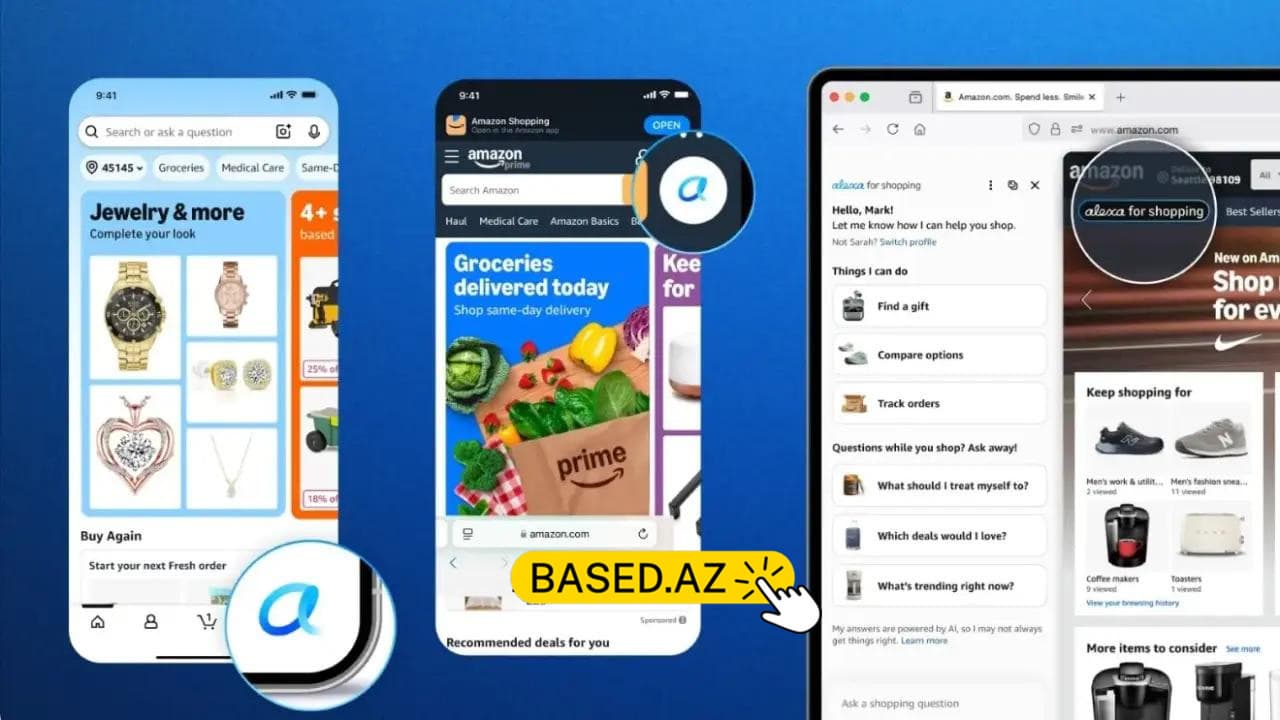 Amazon Alexa for Shopping süni intellekt alışveriş köməkçisini təqdim etdi