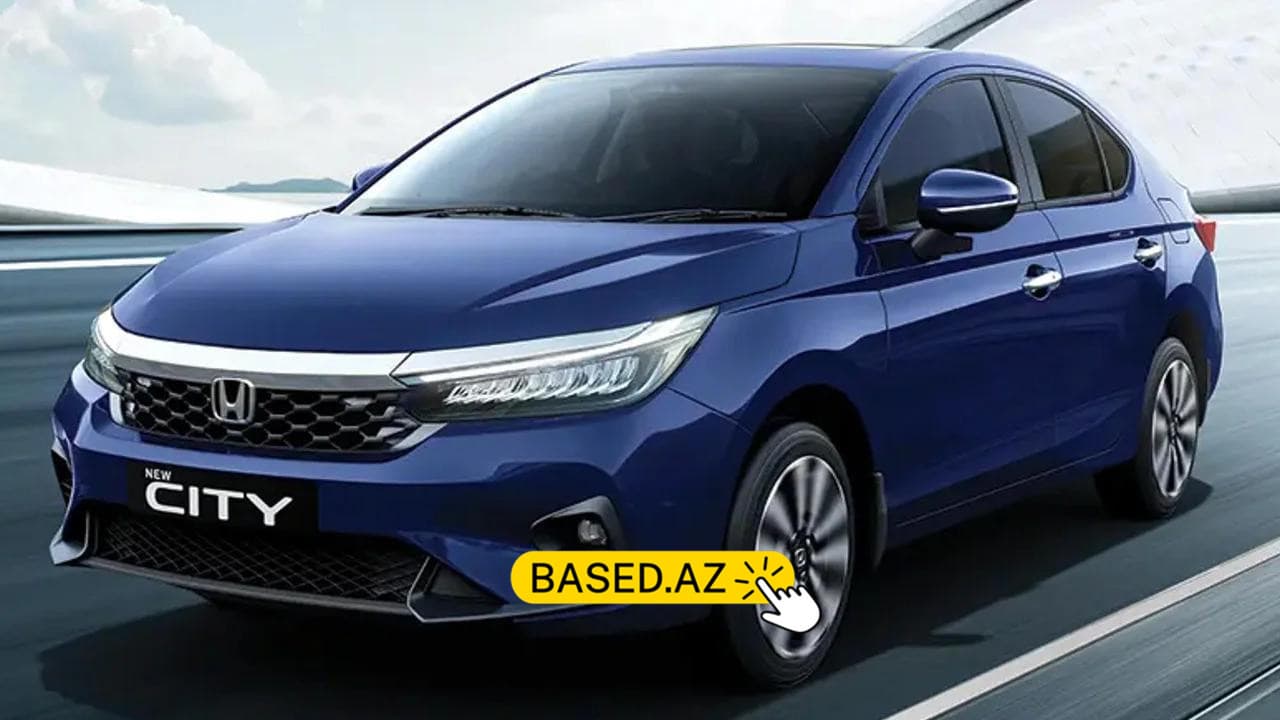 2026 Honda City-nin dizaynı sızdırıldı: yeni nəsil sedan necə görünəcək?