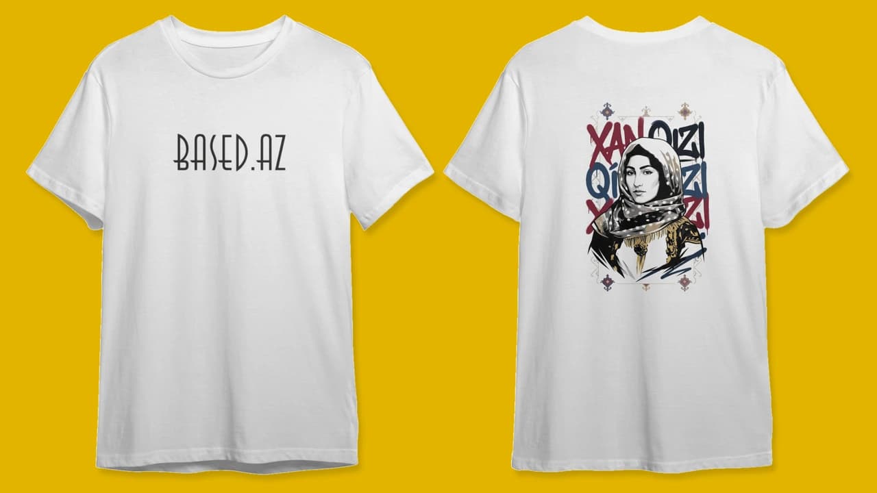 “Xan Qızı — Xurşidbanu Natəvan” T-Shirt