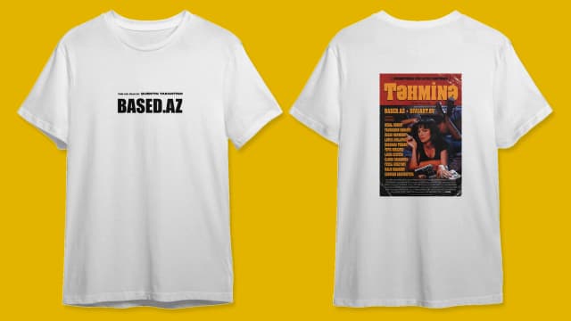 “Təhminə × Pulp Fiction” T-Shirt