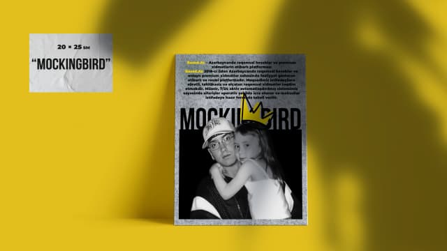 "Mockingbird" - Eminem Konseptli Poster 20x25 sm
