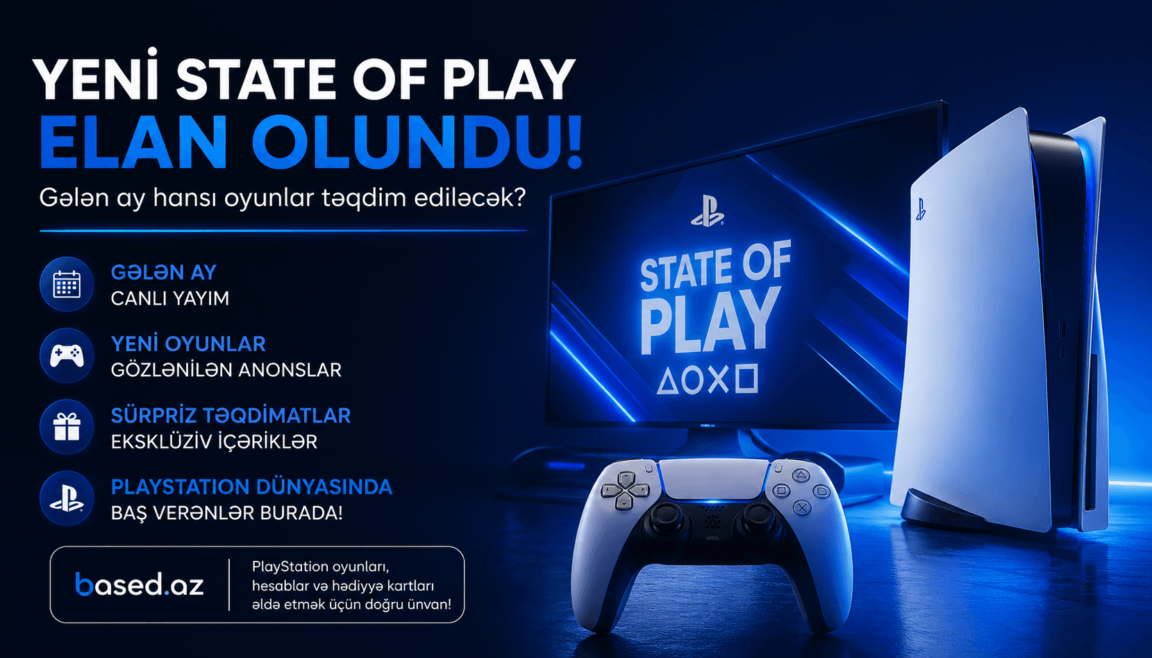 Yeni State of Play elan olundu: hansı oyunlar təqdim ediləcək?