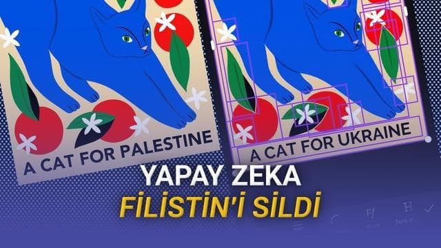Canva süni intellekt xətası: "Filistin" sözü "Ukrayna" olaraq dəyişdirildi