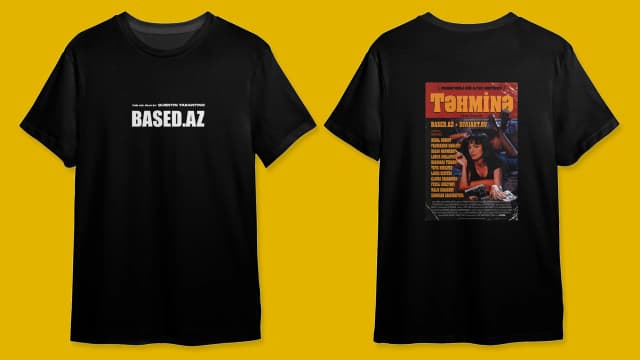 “Təhminə × Pulp Fiction” T-Shirt
